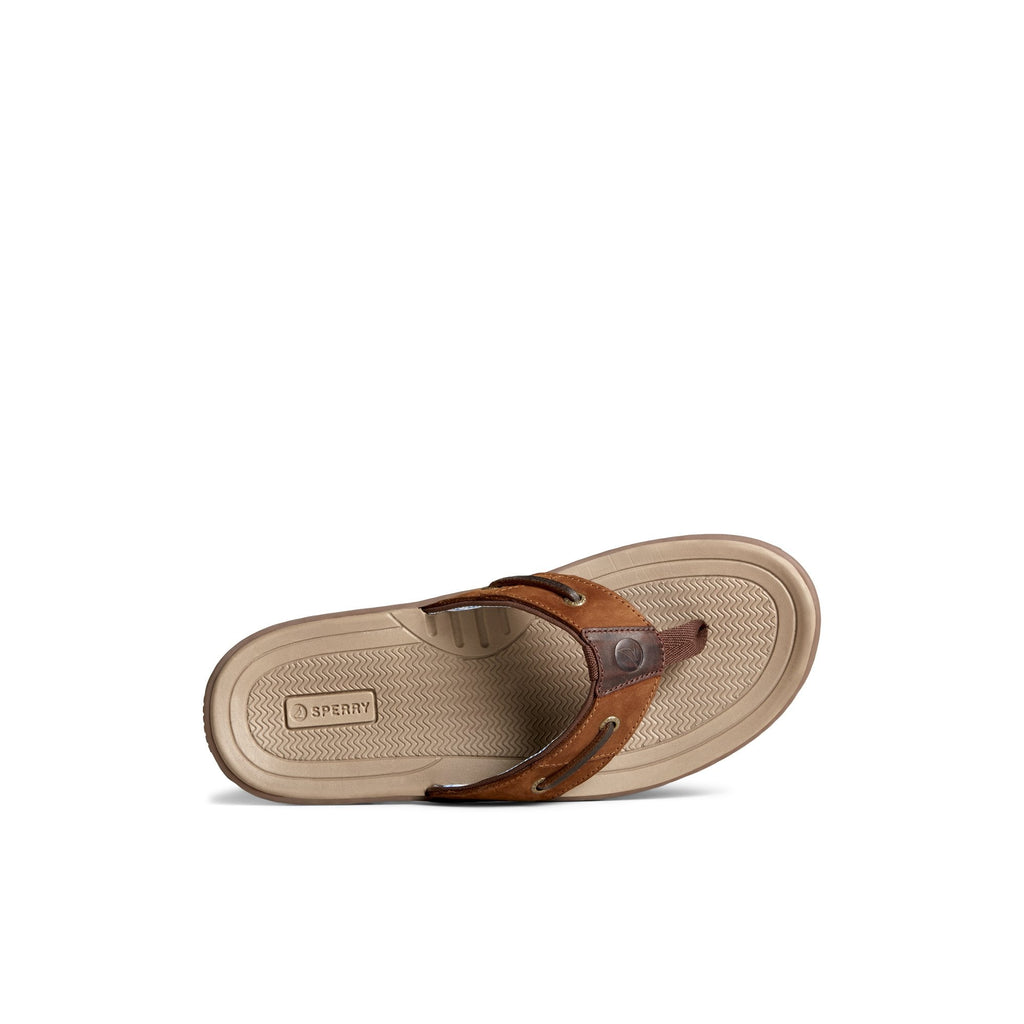 Baitfish Leather Flip Flop
