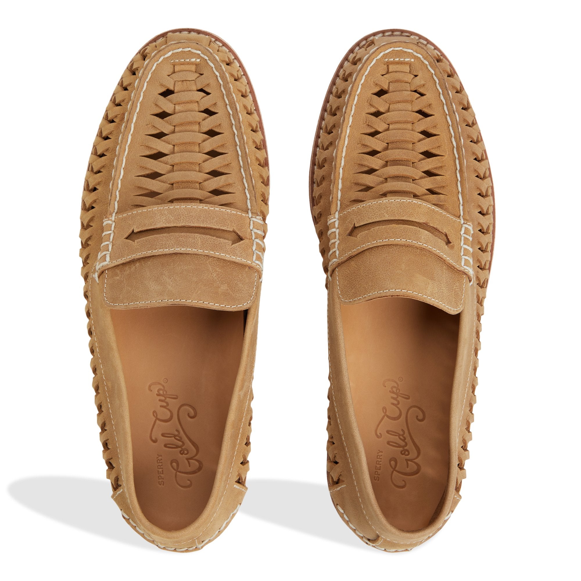Gold Cup™ Woven Penny Loafer