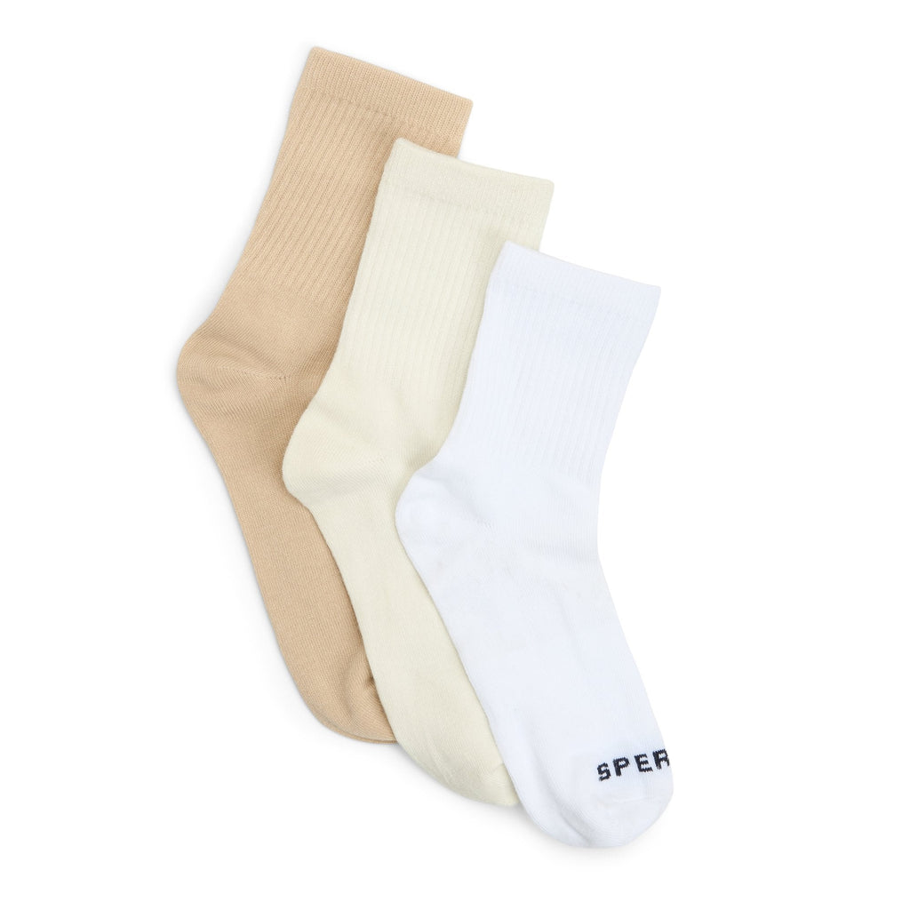 Ladies 3-Pack Short Crew Socks