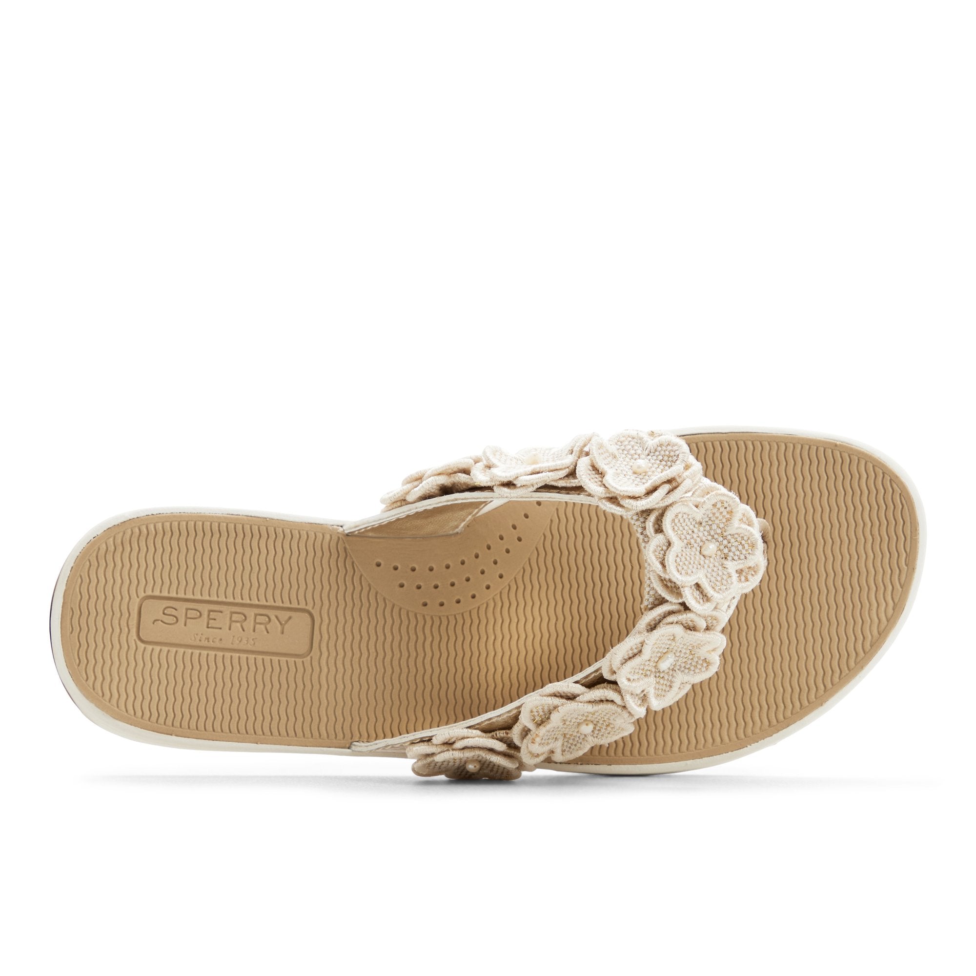 Seafish Floral Thong Sandal