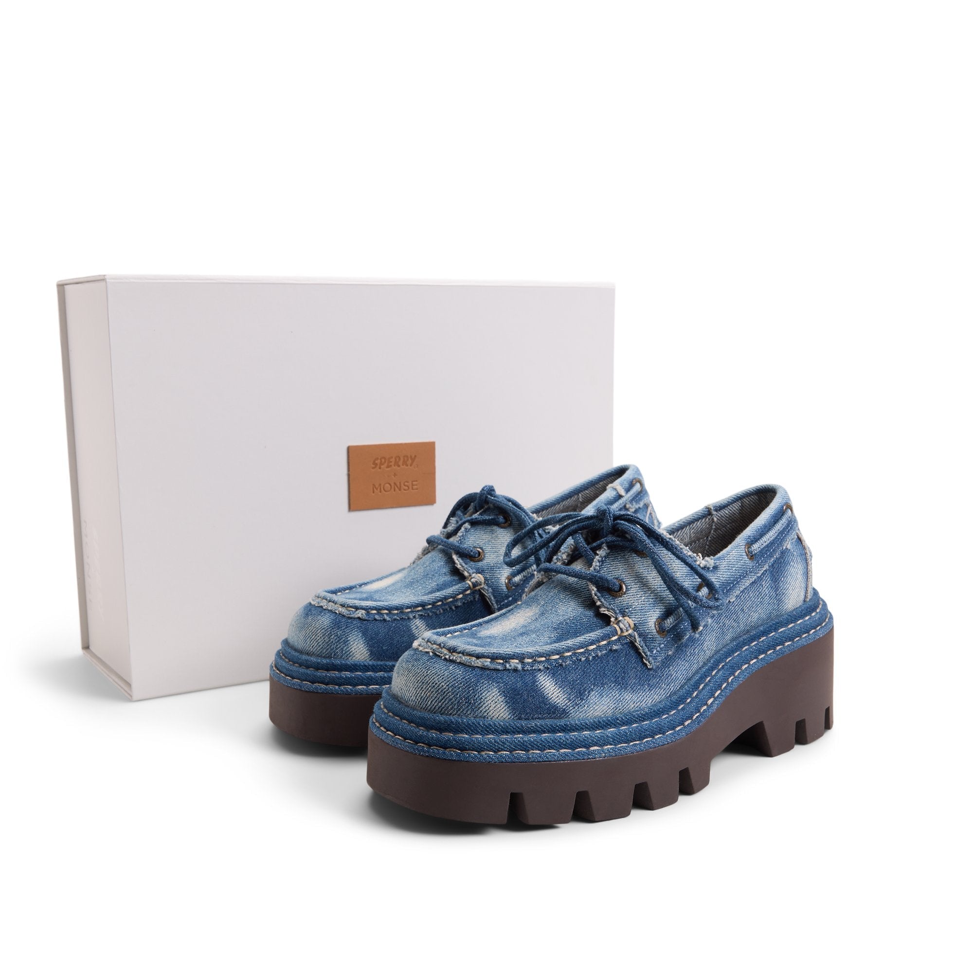 Sperry x MONSE Authentic Original™ 2-Eye Lug Boat Shoe