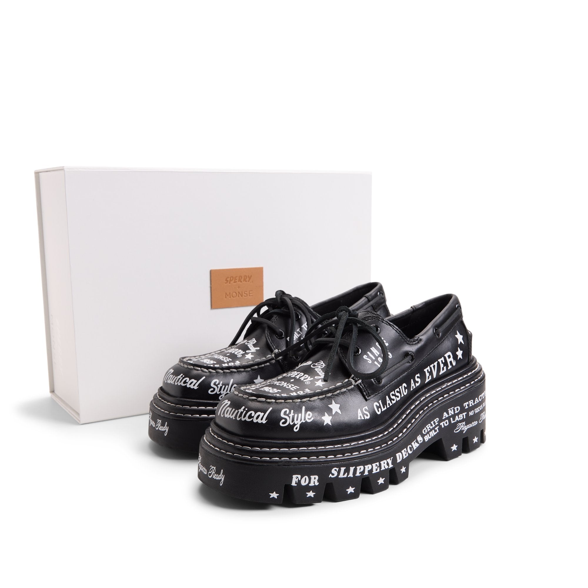 Sperry x MONSE Authentic Original™ 2-Eye Lug Boat Shoe
