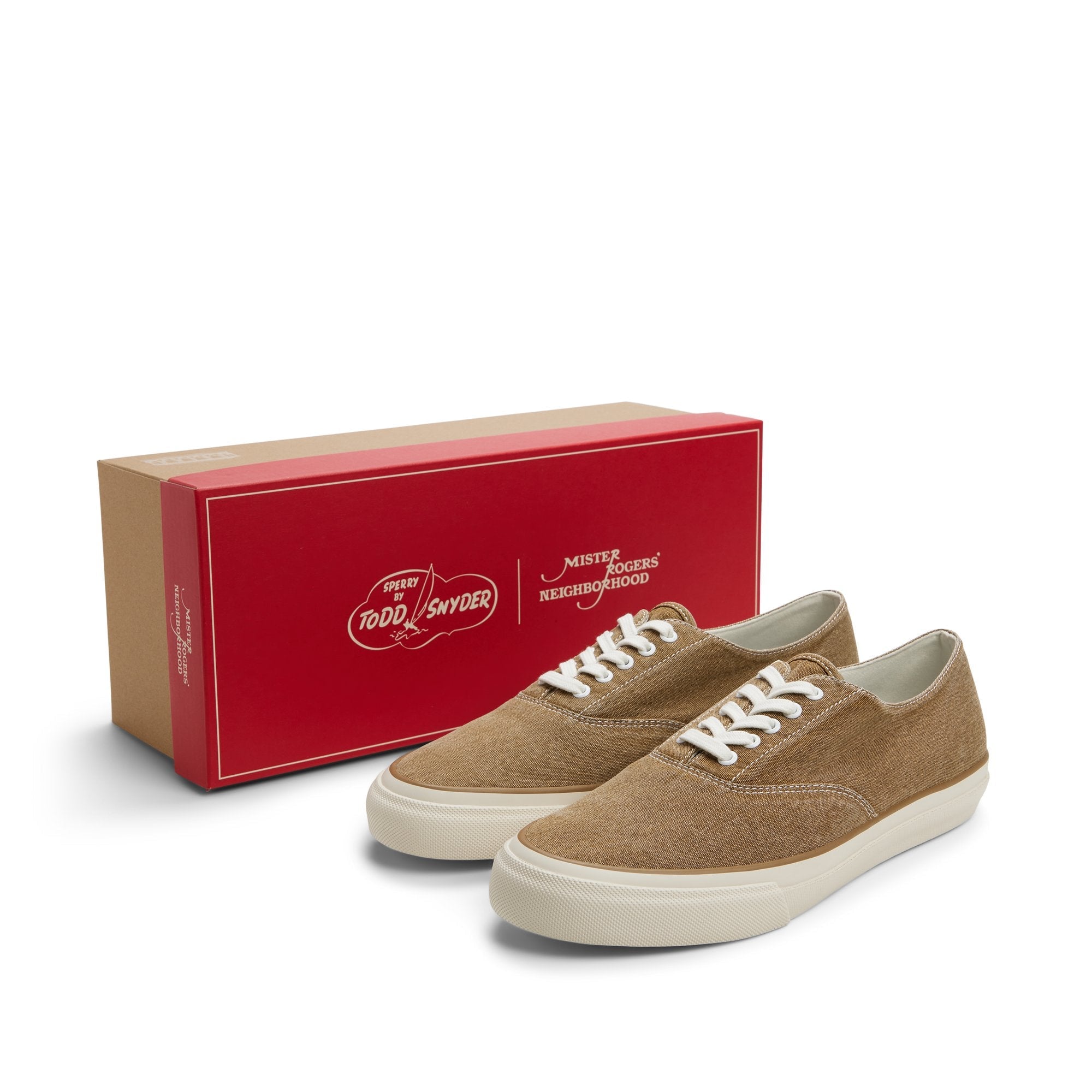 Sperry x Todd Snyder x Mister Rogers' Neighborhood CVO Sneaker Reissue