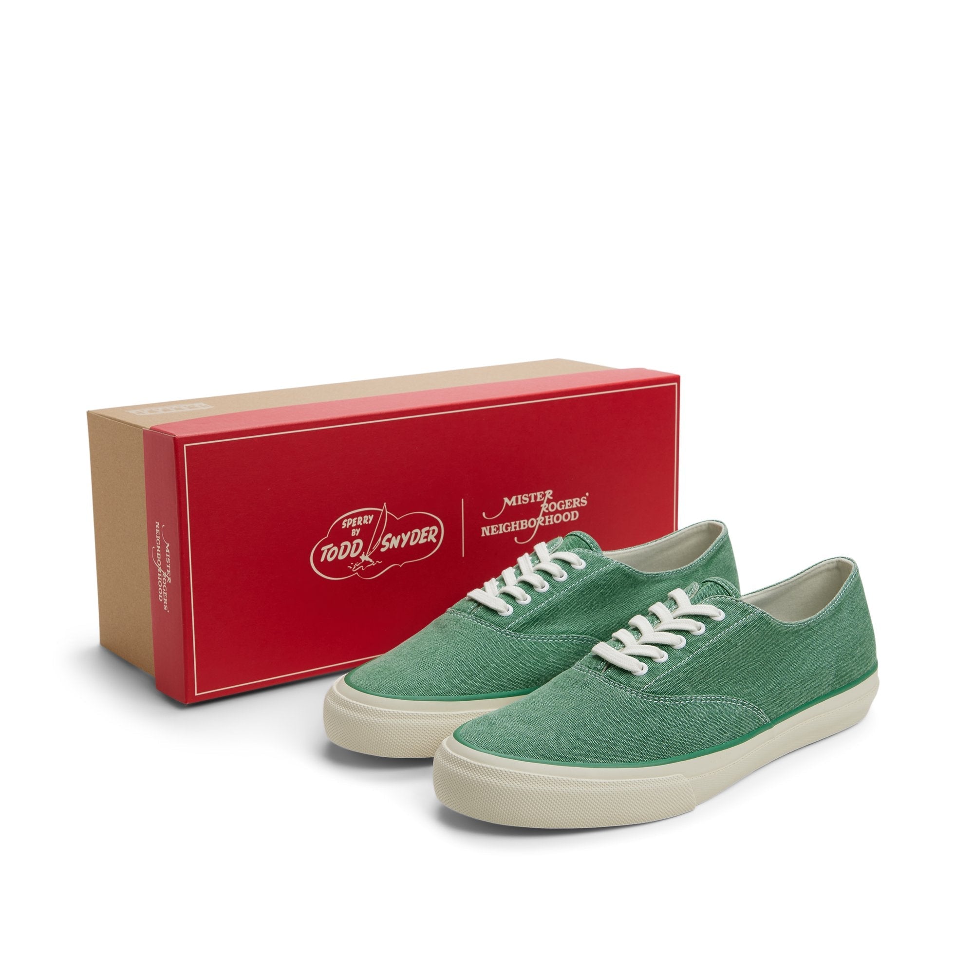Sperry x Todd Snyder x Mister Rogers' Neighborhood CVO Sneaker Reissue