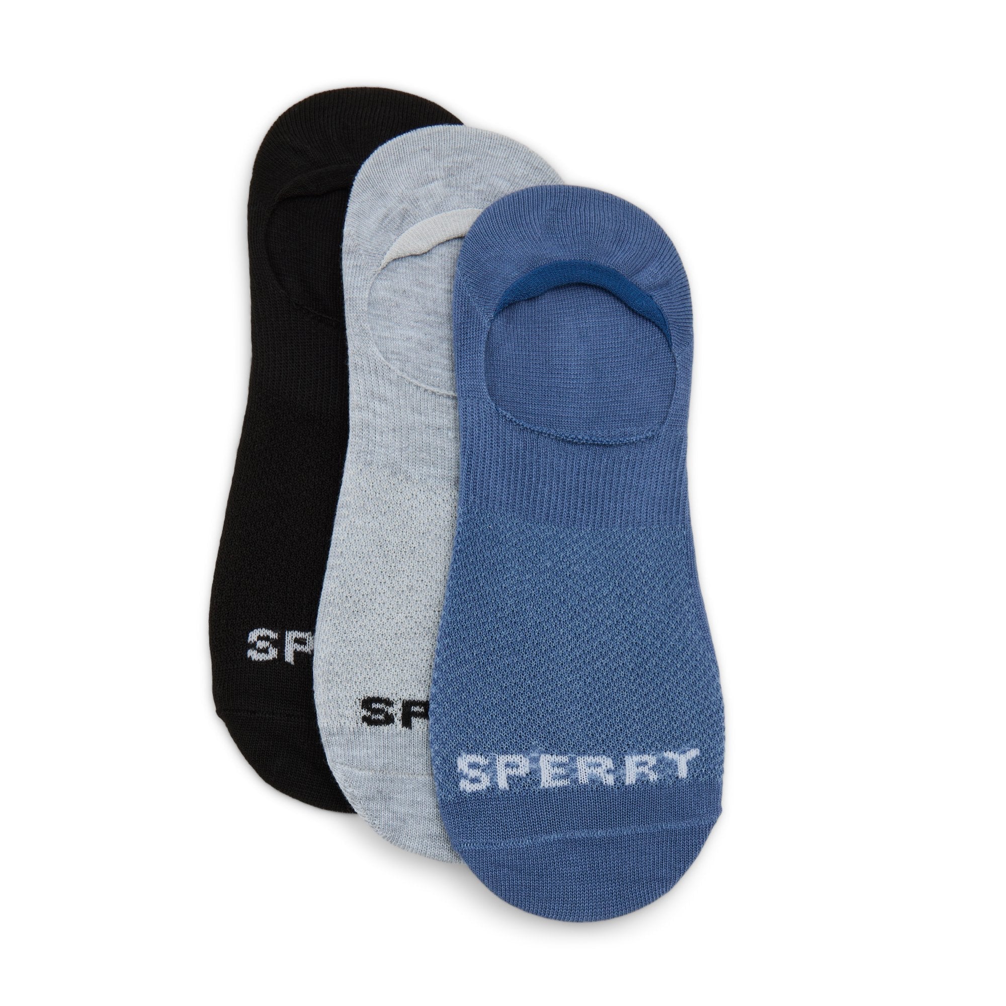 Mens 3-Pack No-Show Socks