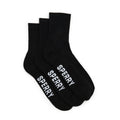 Mens 3-Pack Short Crew Socks