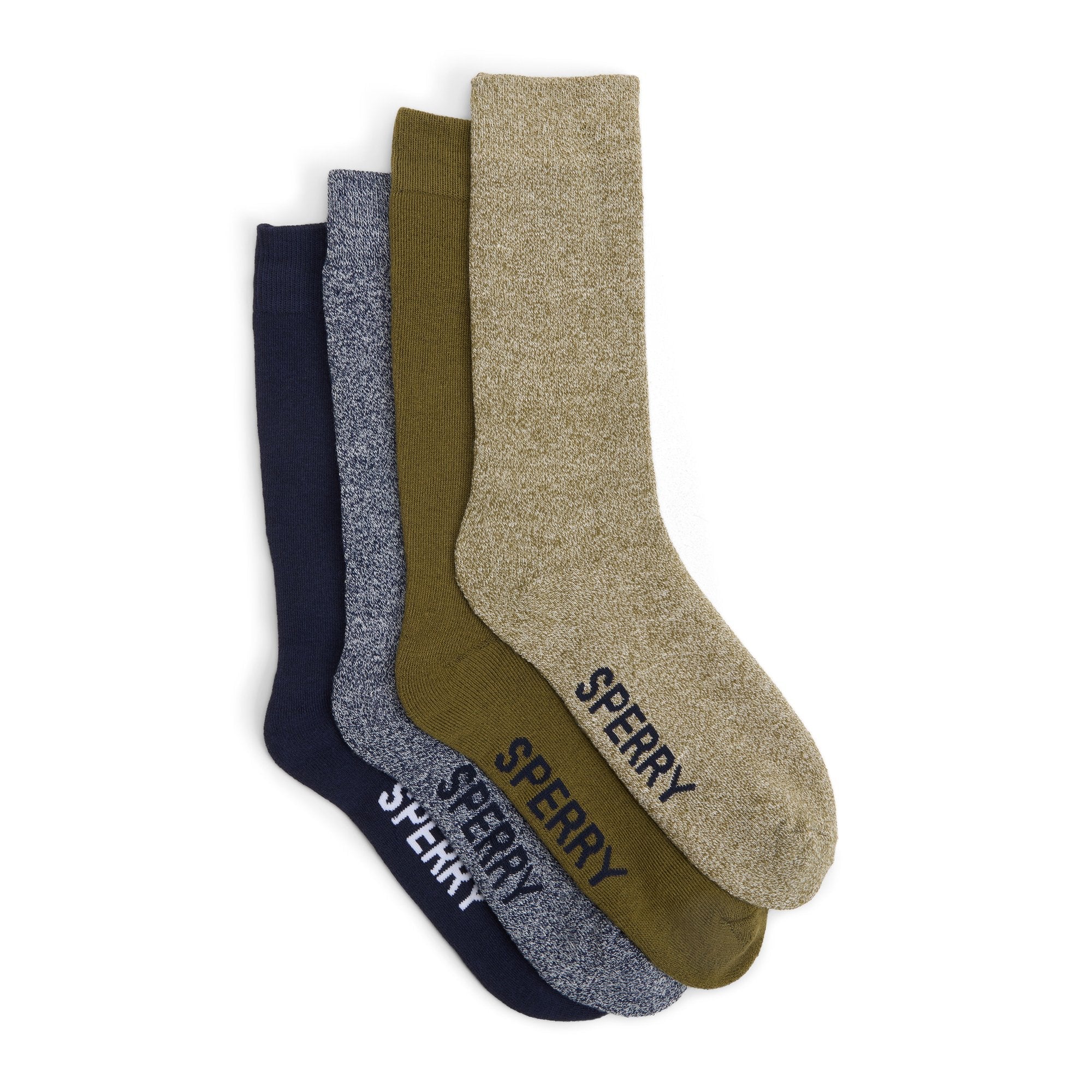 Mens 4-Pack Boot Socks